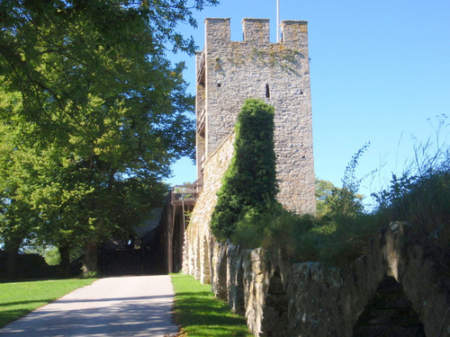 Visby city wall/fortress.